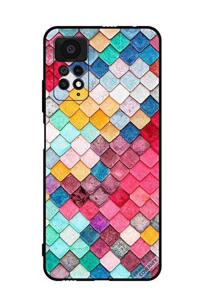 Covernex غطاء حماية لهاتف شاومي ريدمي نوت 11 برو 5G بنمط مربع ماسي