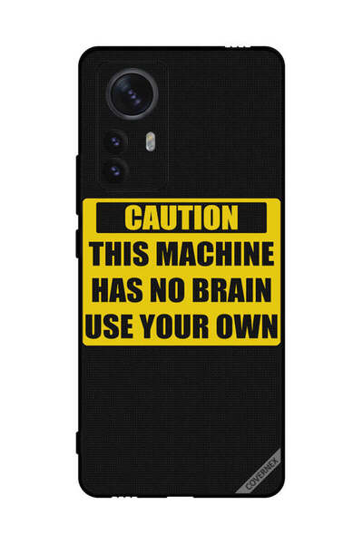 Covernex غطاء حماية لهاتف Xiaomi 12 Pro تحذير: هذا الجهاز لا يحتوي على دماغ