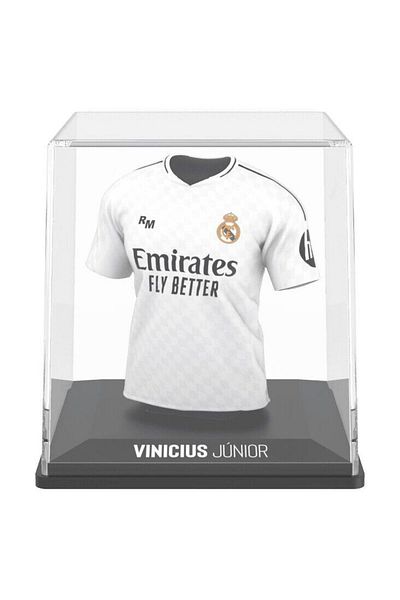 Splink Real Madrid Vini Jr. Home Jersey Display Case, Official Licensed Collectible, 2024/2025