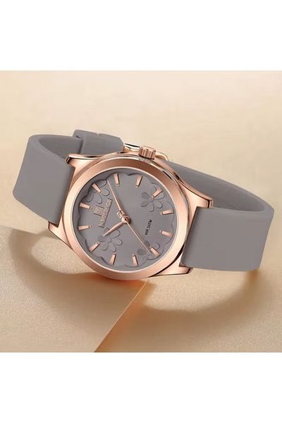 Naviforce Elegant Analog Watch with Stylish Dial Design Durable Strap Water Resistant Timepiece