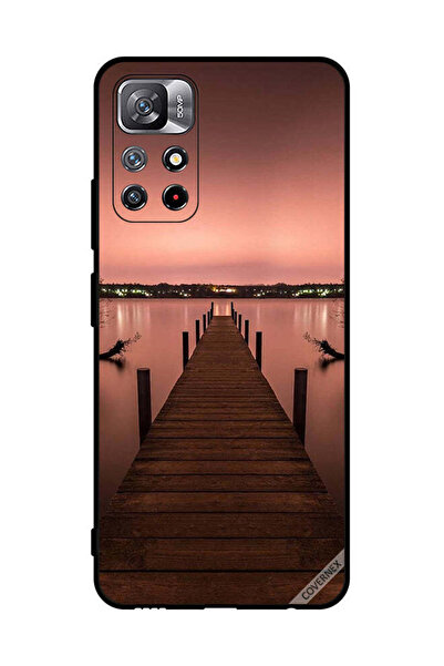 Covernex غطاء حماية لهاتف شاومي ريدمي نوت 11S 5G، مسار إلى البحر، مساء