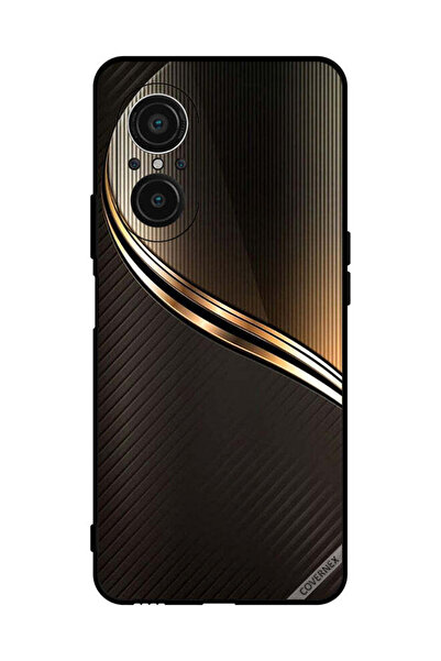 Covernex غطاء حماية لهاتف هواوي نوفا 9 SE 5G بنمط ستيل ذهبي داكن