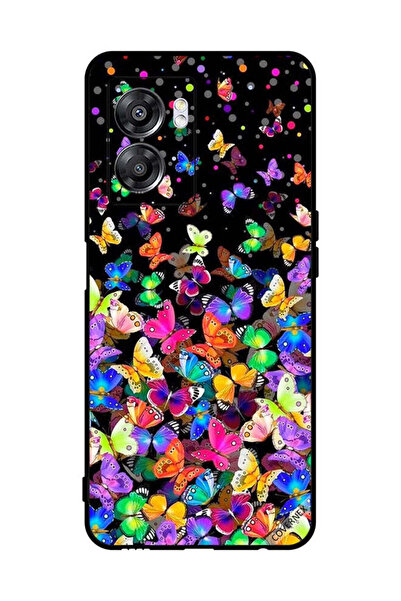 Covernex غطاء حماية لهاتف Oppo A57 - فراشات صغيرة متعددة الألوان