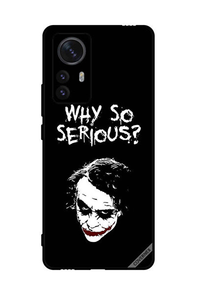 Covernex Protective Case Cover For Xiaomi 12 Pro Why So Serious B&w