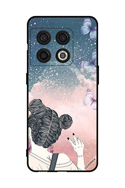 Covernex غطاء حماية لهاتف OnePlus 10 Pro فتاة تصنع علامة النصر