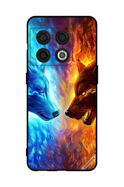 Covernex غطاء حماية لهاتف OnePlus 10 Pro - ذئب الماء والنار