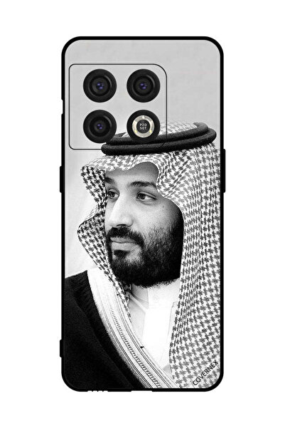 Covernex غطاء حماية لهاتف OnePlus 10 Pro صورة محمد بن سلمان بالأبيض والأسود
