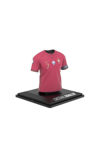 Splink Cristiano Ronaldo Portugal Home Jersey Display Case, Official Licensed Collectible, 2020