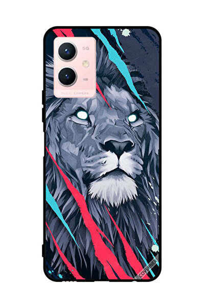 Covernex غطاء حماية لهاتف vivo Y33s 5G برسومات الأسد الملك