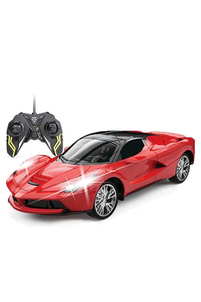 rexa Toys 1/16 RC Sport Cars Toys Easy to Manipulate Simulation Racing Remote Control Car with Headlight