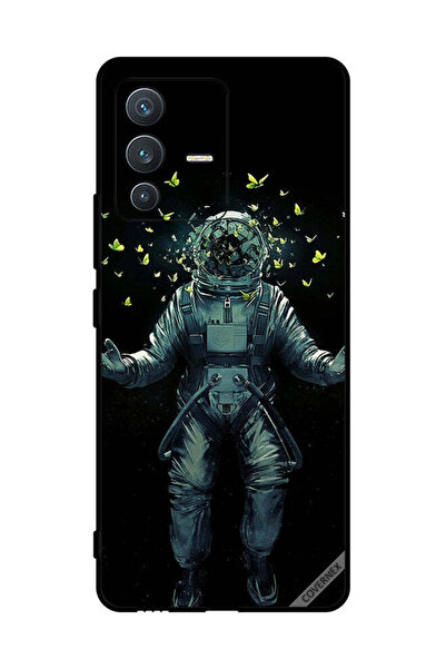 Covernex غطاء حماية لهاتف فيفو S12 - غواص وفراشات