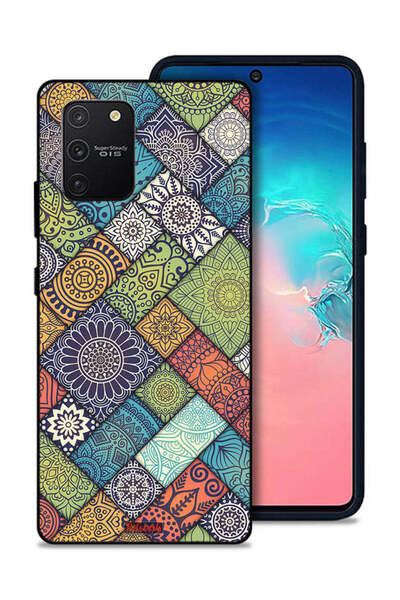Tolwak غطاء حماية لهاتف سامسونج جالكسي S10 لايت بنمط ماندالا