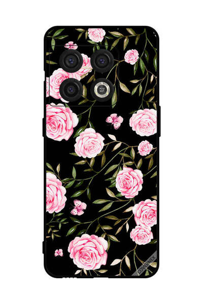 Covernex غطاء حماية لهاتف OnePlus 10 Pro بنقشة ورود وردية في باقات من الأوراق...