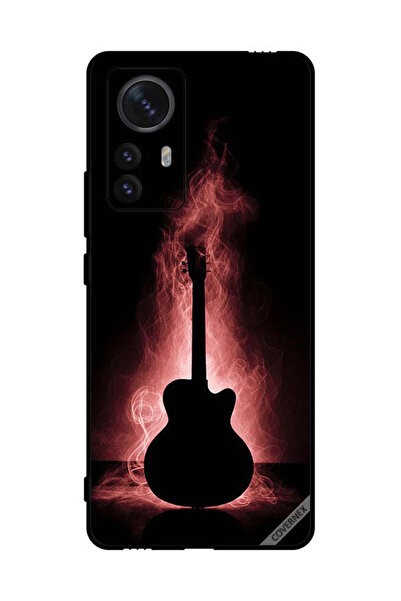 Covernex غطاء حماية لهاتف شاومي 12 برو بتصميم انعكاس جيتار في الظلام