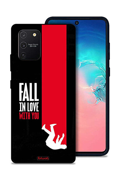 Tolwak غطاء حماية لهاتف Samsung Galaxy S10 Lite "الوقوع في حبك"