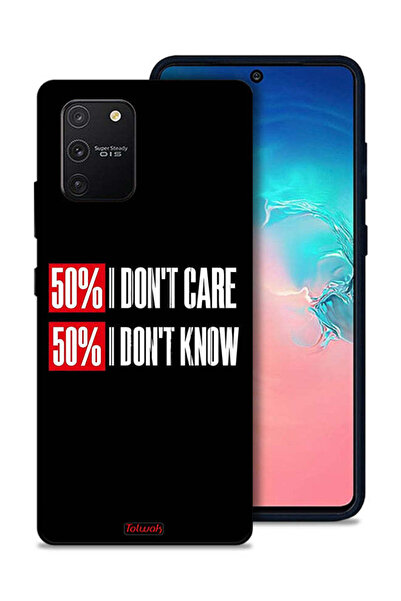 Tolwak غطاء حماية لهاتف سامسونج جالكسي S10 لايت - لا يهمني