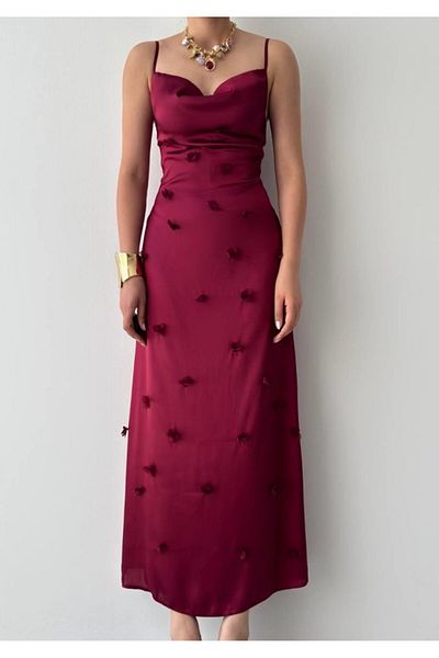 Simala Rochie Dora cu detalii cu flori