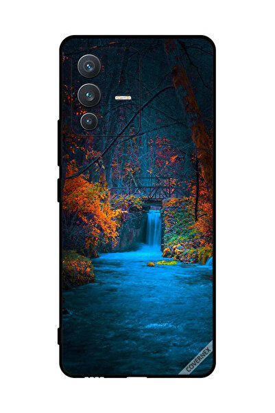 Covernex غطاء حماية لهاتف فيفو S12 - أزرق ووترفول