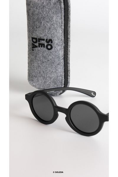 SOLEDA 12-36 Months Baby Sunglasses Black