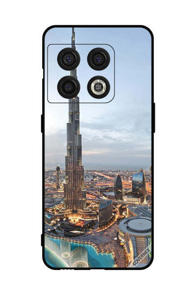 Covernex غطاء حماية لهاتف OnePlus 10 Pro، منظر جميل لوسط مدينة دبي