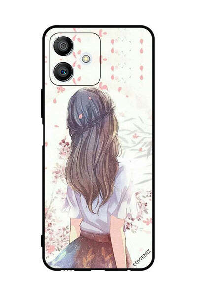 Covernex غطاء حماية لهاتف Honor Play6T Pro بطبعة فتاة لطيفة في تفكير عميق