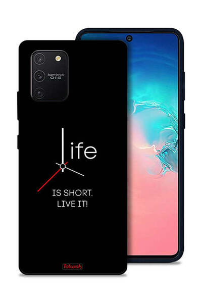 Tolwak غطاء حماية لهاتف Samsung Galaxy S10 Lite، الحياة قصيرة