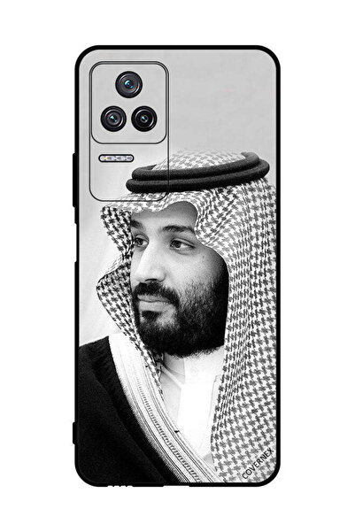 Covernex غطاء حماية لهاتف شاومي ريدمي K40S صورة محمد بن سلمان بالأبيض والأسود