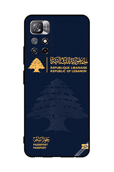 Covernex غطاء حماية لهاتف شاومي ريدمي نوت 11S 5G - جواز سفر لبناني