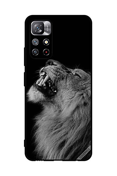 Covernex غطاء حماية لهاتف شاومي ريدمي نوت 11S 5G - أسد مبتهج