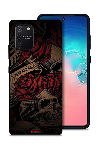 Tolwak غطاء حماية لهاتف سامسونج جالكسي S10 لايت Rok And Roll
