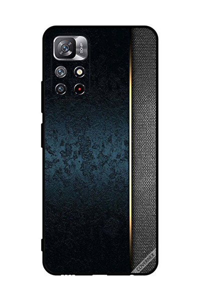 Covernex غطاء حماية لهاتف شاومي ريدمي نوت 11S 5G بنمط جلدي أخضر داكن