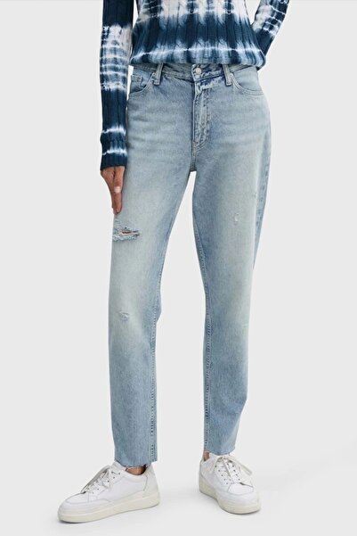 Calvin Klein MOM JEAN Kadın Denim Jeans J20J223653-1AA