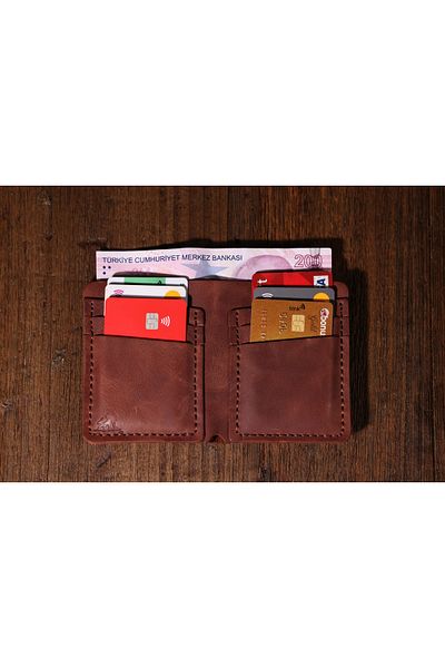 Derimoda Genuine Leather Classic Men's Wallet – Stylish and Minimalist Design