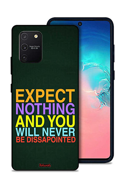 Tolwak غطاء حماية لهاتف Samsung Galaxy S10 Lite لا تتوقع شيئًا ولن تشعر بخيبة...