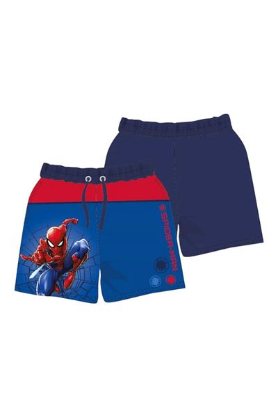 SPIDERMAN Sort de baie tip surf, albastru, Spiderman