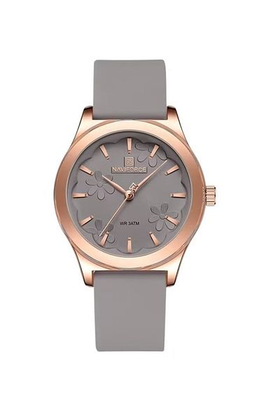 Naviforce Elegant Analog Watch with Stylish Dial Design Durable Strap Water Resistant Timepiece