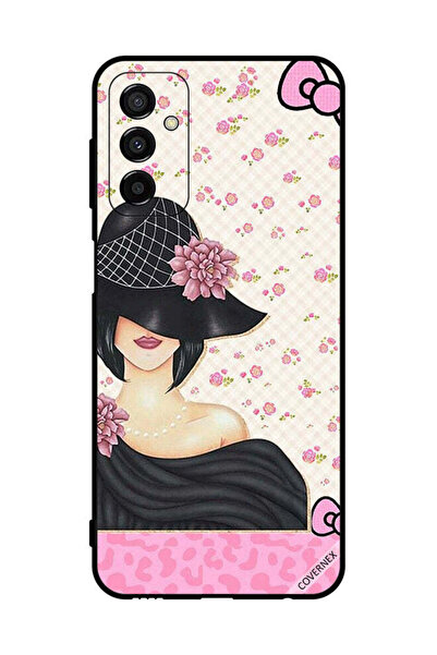 Covernex Protective Case Cover For Samsung Galaxy F23 Black Hat Girl