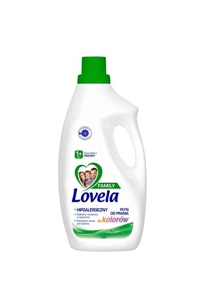 LOVELA Family color washing liquid 28 washes 1.85l