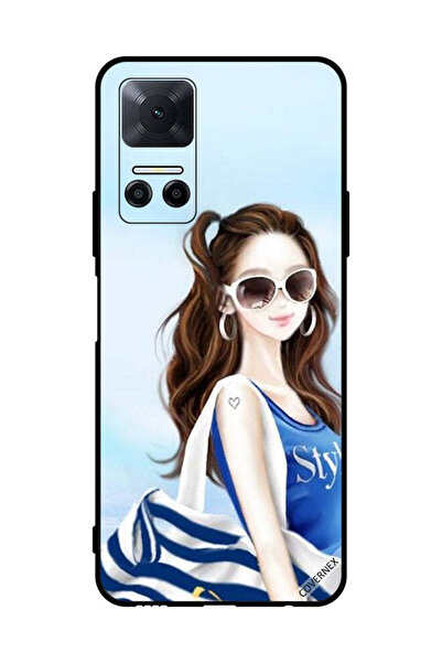 Covernex غطاء حماية لهاتف Honor Play6T بتصميم قميص أزرق
