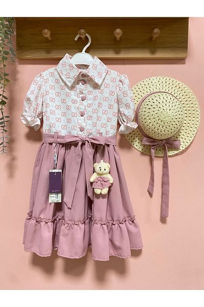 Cherrys Bebek Hat Dress Double Set