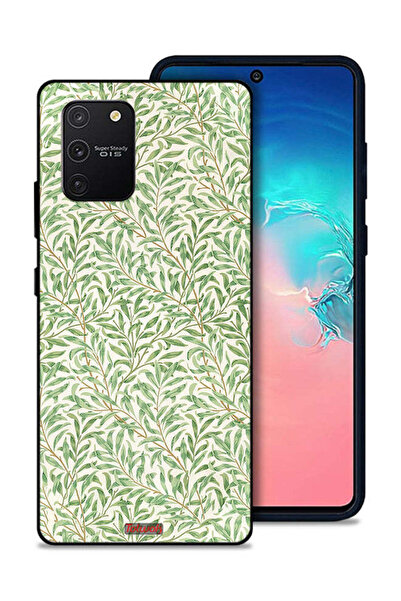 Tolwak غطاء حماية لهاتف سامسونج جالكسي S10 لايت بنقشة غصن الصفصاف الشهيرة