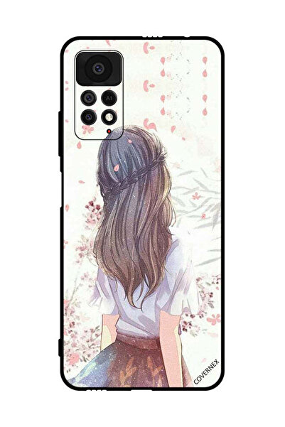 Covernex غطاء حماية لهاتف شاومي ريدمي نوت 11 برو 5G فتاة لطيفة في تفكير عميق