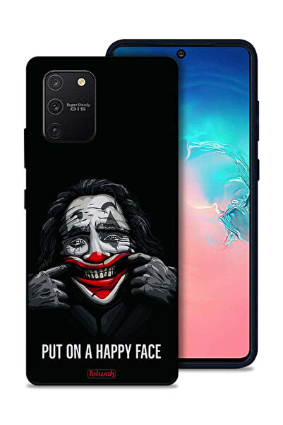 Tolwak غطاء حماية لهاتف سامسونج جالكسي S10 لايت بوجه سعيد