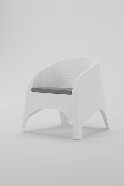 Çavdar Group Olivia Tekli Minderli Bahçe Koltuğu Balkon Teras Bahçe Sandalyesi