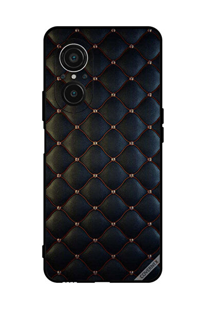 Covernex غطاء حماية لهاتف هواوي نوفا 9 إس إي 5 جي بنقشة ستابرز على قماش أسود