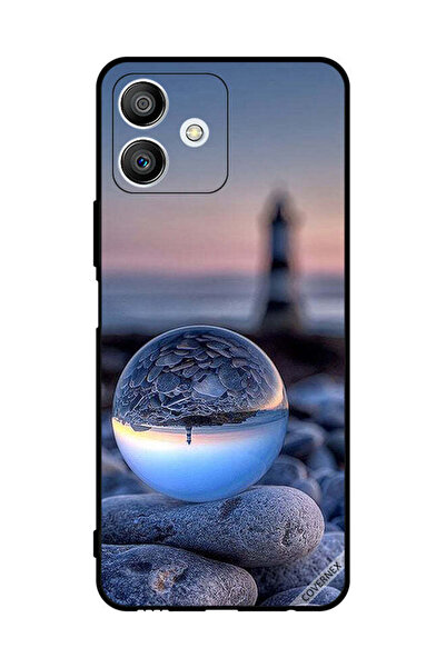 Covernex غطاء حماية لهاتف Honor Play6T Pro، صورة رائعة للطبيعة في زجاج دائري