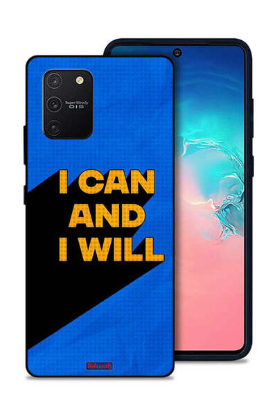 Tolwak غطاء حماية لهاتف سامسونج جالكسي S10 لايت - أستطيع وسأفعل