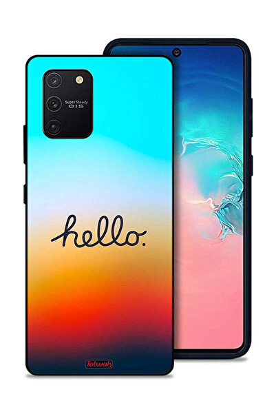 Tolwak غطاء حماية لهاتف سامسونج جالكسي S10 لايت - مرحباً