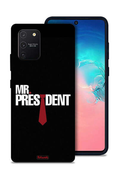 Tolwak غطاء حماية لهاتف Samsung Galaxy S10 Lite Mr President