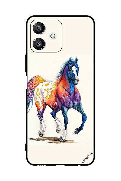 Covernex غطاء حماية لهاتف Honor Play6T Pro - حصان ملون